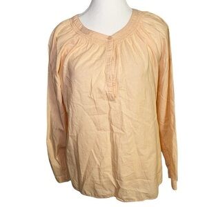 Loft Peach Long Sleeve Women's Top